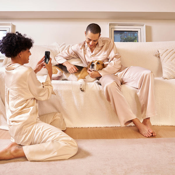 Capa de Sofá Chenille Inverno Aconchegante Pet-Friendly Anti-Rugas