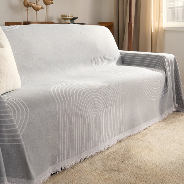 Capa de Sofá Chenille Reversível Comfort Pet-Friendly Premium