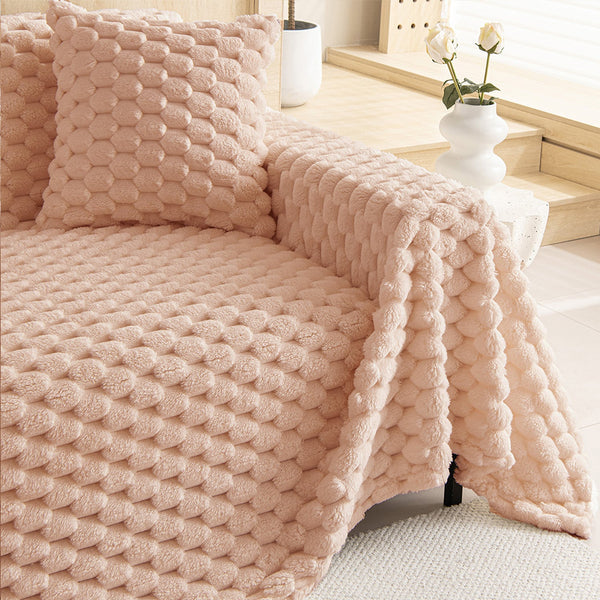 Capa de Sofá Cozy Chic Pet-Friendly Instalação Rápida Multiuso