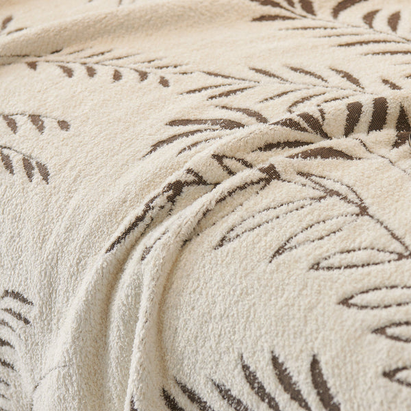 Capa de Sofá Chenille Inverno Botânico Pet Anti-Rugas Premium