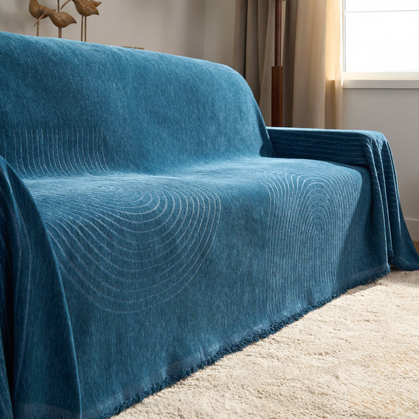 Capa de Sofá Chenille Reversível Comfort Pet-Friendly Premium