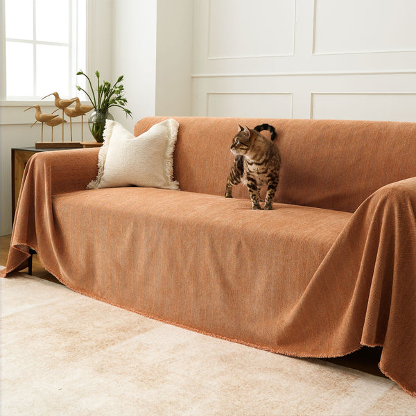 Capa de Sofá Espinha de Peixe Pet-Friendly Durável Premium Best Seller