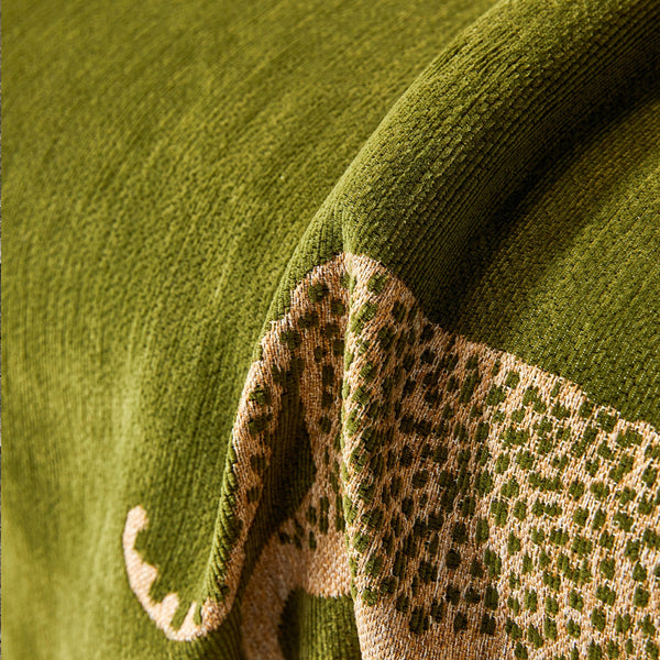 Capa de Sofá Anti Pets SafariLux™ | Design Leopardo Premium | Proteção Total 5 em 1
