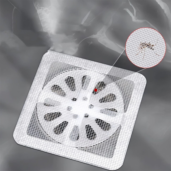 Kit 20 Telas Anti-Entupimento Premium - Protetor de Ralo Adesivo 3M | Barreira Anti-Dengue | Bloqueia Insetos e Cabelos | Descartável e Higiênico