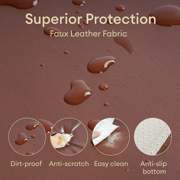 Escada Modular Pet Impermeável Couro PU - 2 a 5 Degraus Ajustáveis