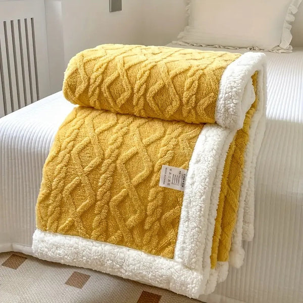 Manta Sherpa Dupla Face Ultra Macia - Snuggle Comfort Premium