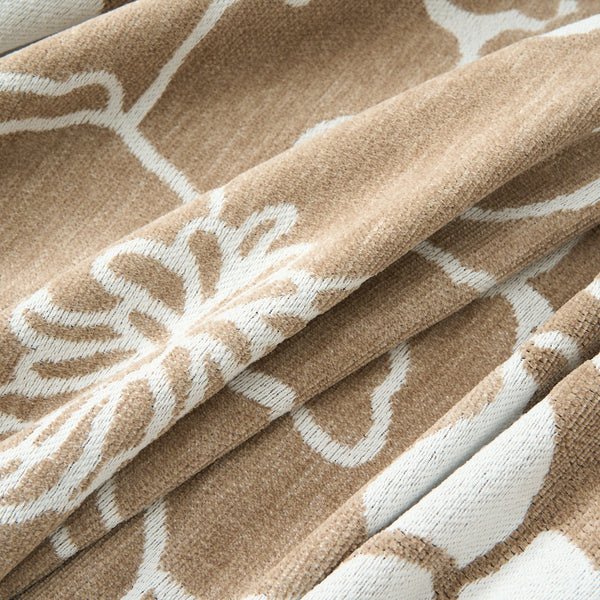 Capa Sofá Floral com Franja Decorativa - Proteção Premium Lavável