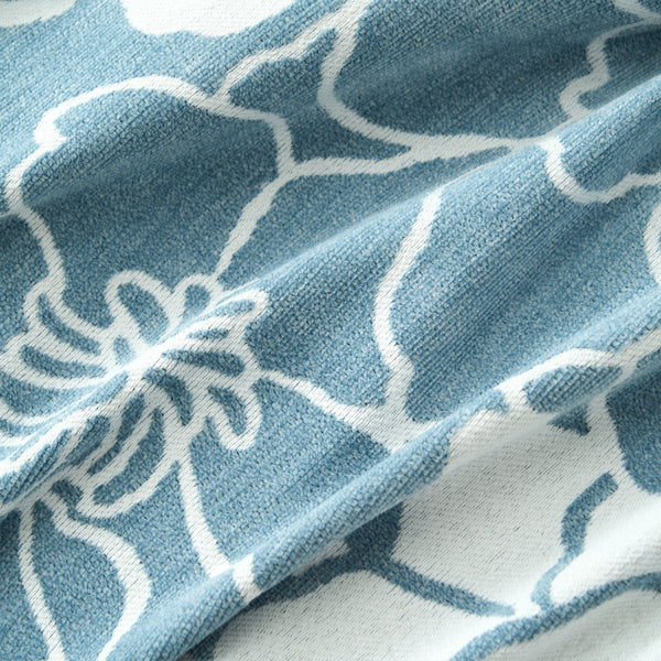 Capa Sofá Floral com Franja Decorativa - Proteção Premium Lavável