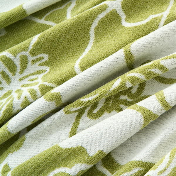 Capa Sofá Floral com Franja Decorativa - Proteção Premium Lavável