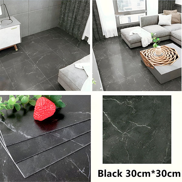 🏠 Transforme Sua Casa em Mansão de Luxo | Adesivos Piso Mármore Autocolante - 5 Peças
