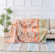 Manta Floral PetSafe™ Boho | 100% Algodão Inteligente | Repele Pelos