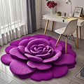🌹 Transforme Sua Casa com Tapete Flor 3D Ultra Absorvente | 50% OFF Limitado 🌺