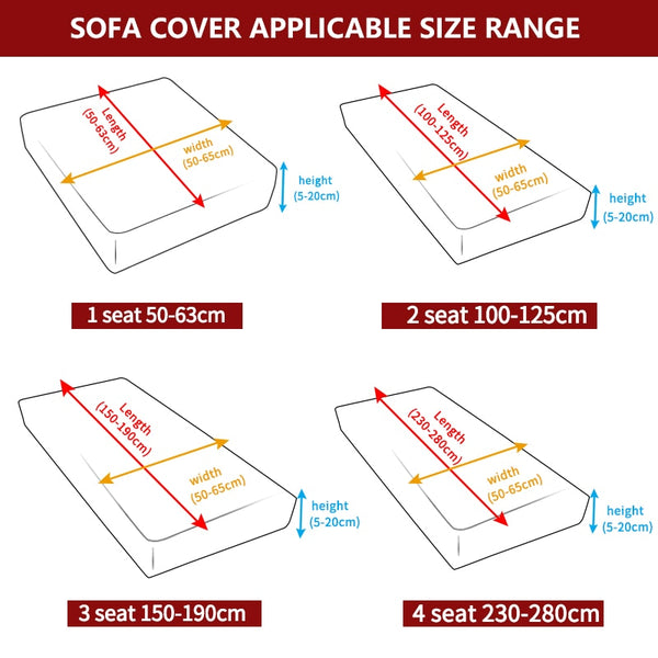 Capa Assento Sofá Jacquard