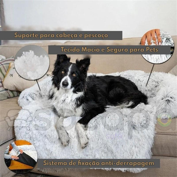 Cama Calmante e Protetor de Sofá Para Cachorros e Gatos - Socapa Brasil