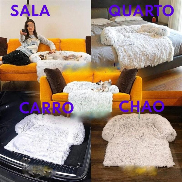 Cama Calmante e Protetor de Sofá Para Cachorros e Gatos - Socapa Brasil
