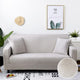 Capa para Sofá Soft Spandex Premium - Cor Natural/Off-white
